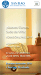Mobile Screenshot of escuelasanbao.cl